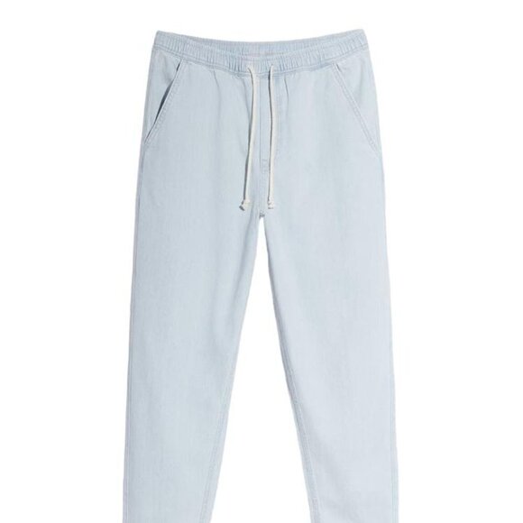 ZARA LIGHT DENIM PANTS BLUE SIZE L| 1538/413/406 - Picture 1 of 14